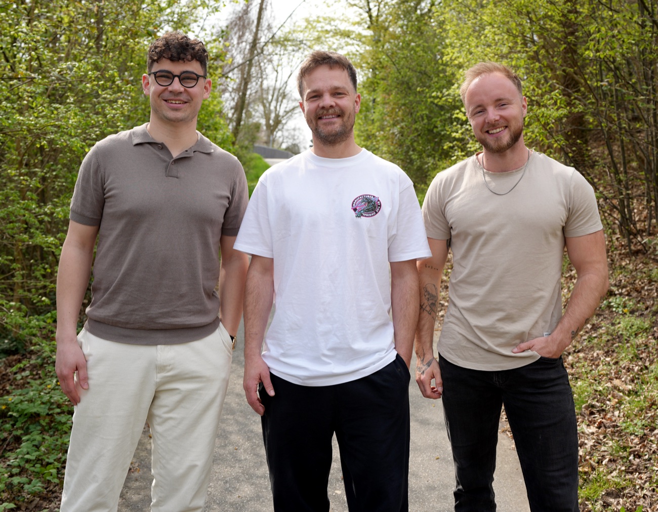 Ole, Max und Kai – das Team von Beyond Hands-On